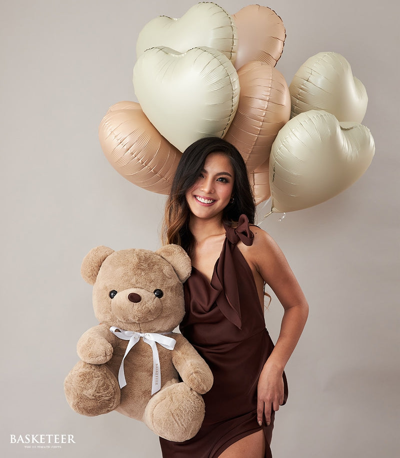 Grand Love Teddy & Balloons Set
