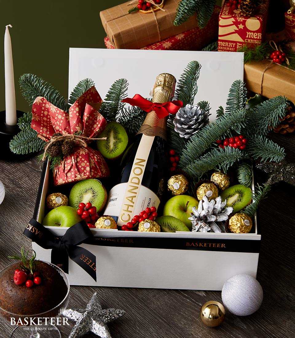 Chandon Brut Christmas Luxury Gift Box