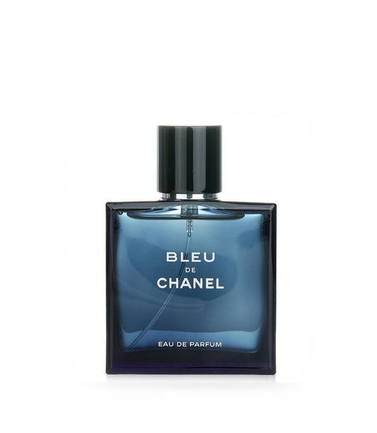 Dark blue Chanel perfume bottle for Valentine's Day gift hampers