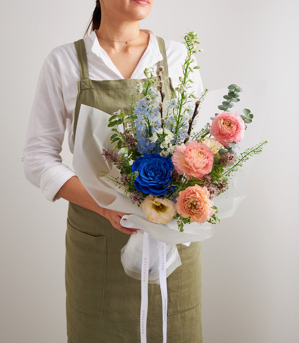 Blue Rose Whisper Garden Bouquet