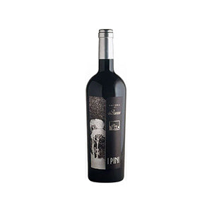 Premium red wine bottle with dark glass and silver screw cap, classic luxury Christmas gift selection