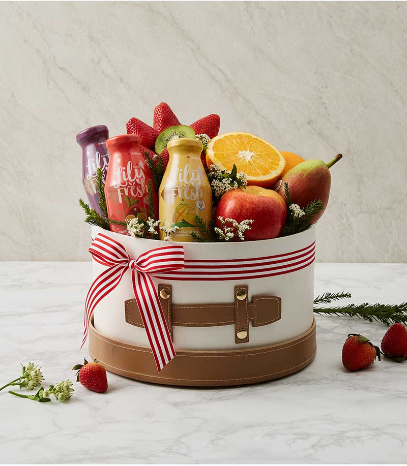 Healthy Fruit and Juice Gift Box