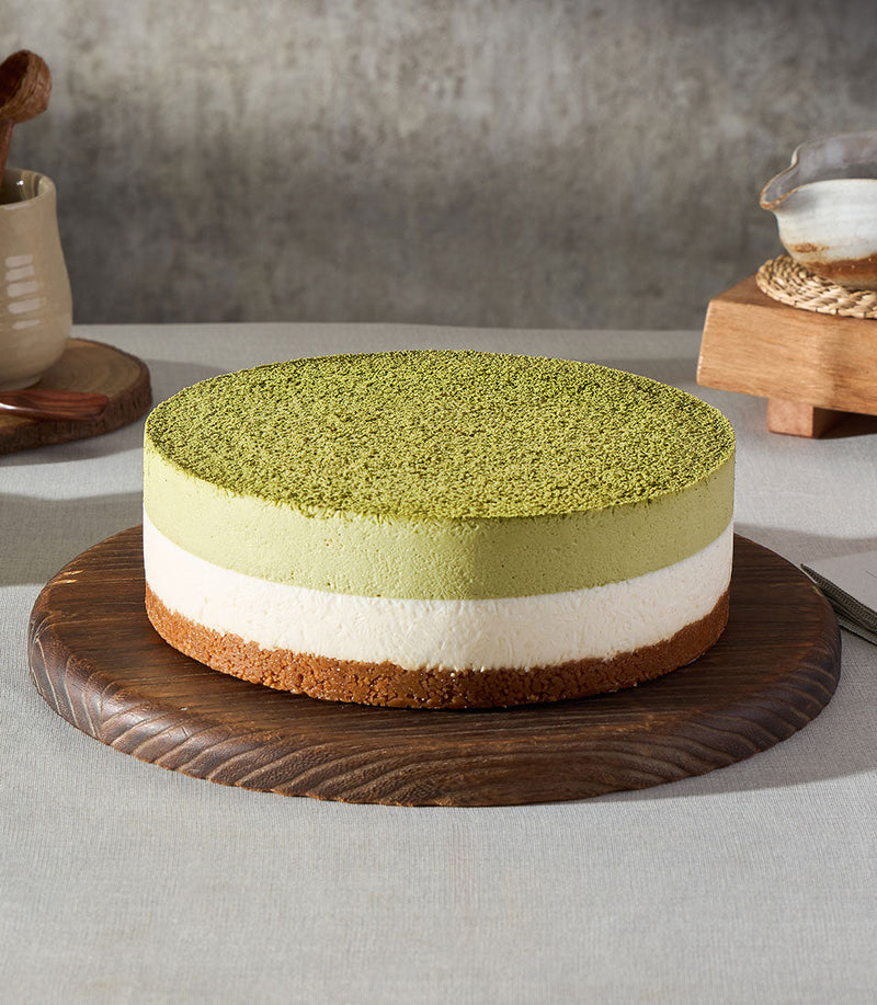 Matcha White chocolate Cheese Cakes