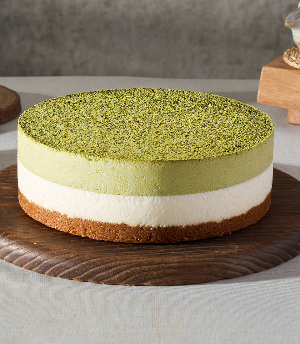 Matcha White chocolate Cheese Cakes
