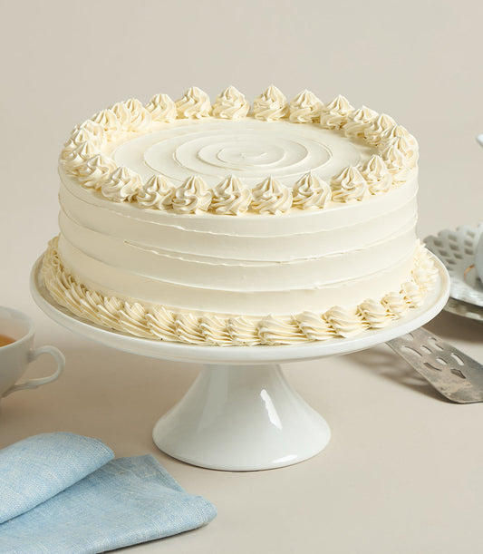 White Vanilla Cake