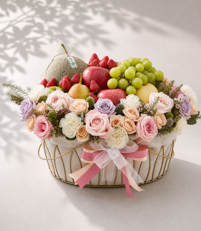 Harvest Fruit Blossom Basket