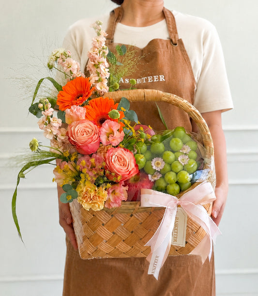 Classic Fruit Flower Basket