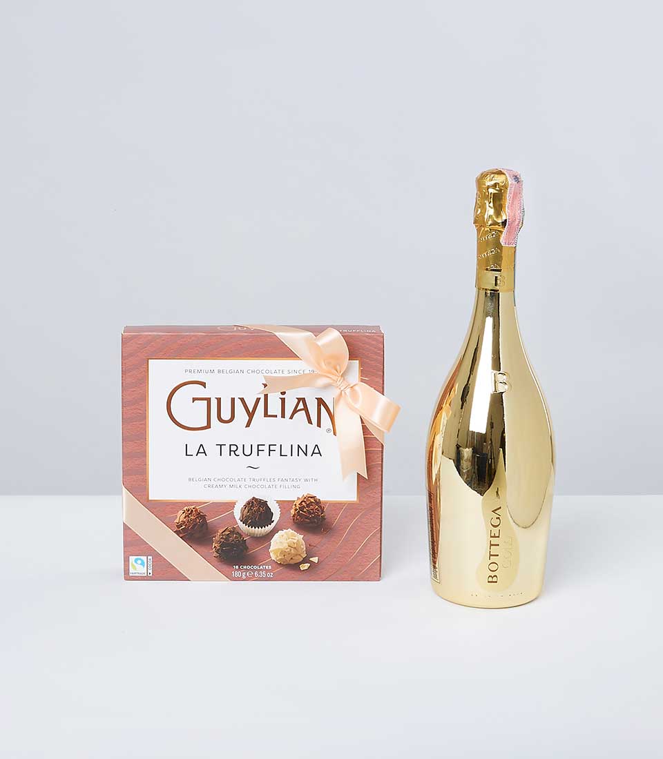 Champagne and Chocolate Indulgence Set