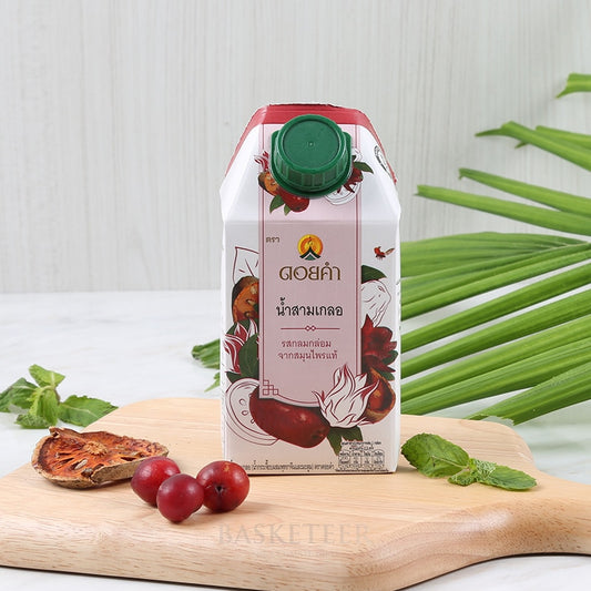 Premium Sam Gler herbal drink with roselle, jujube and bael fruit in artisan gift box