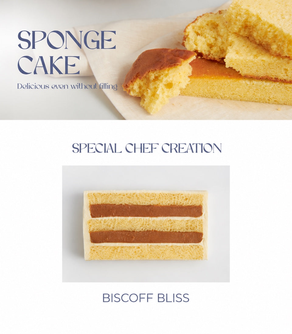 Charlotte Bakery's artisan Biscoff & Caramel mini cake,