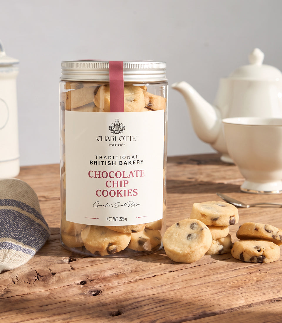Charlotte Chocolate Chip Cookies 225 g.