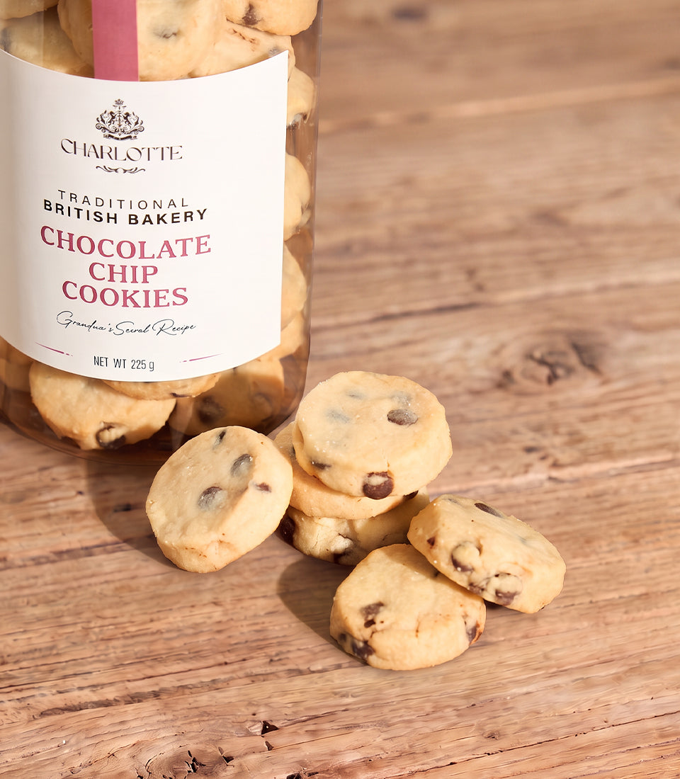 Charlotte Chocolate Chip Cookies 225 g.