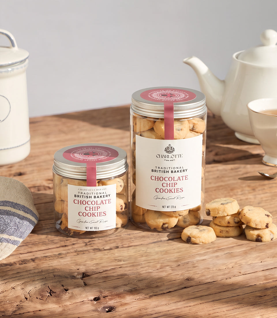 Charlotte Chocolate Chip Cookies 155 g.
