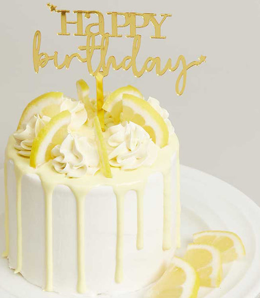 Lemon White Cream Mini Cake