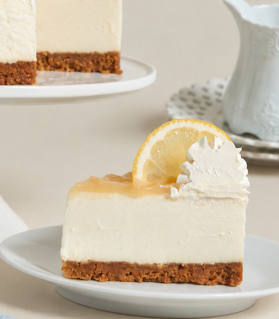 Classic Lemon Biscoff Cheesecake | Creamy Citrus Delight
