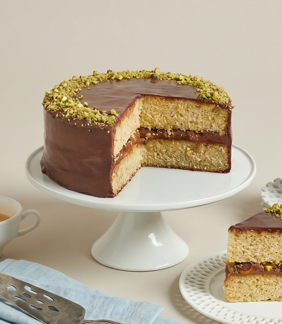 Chocolate Pistachio Cake