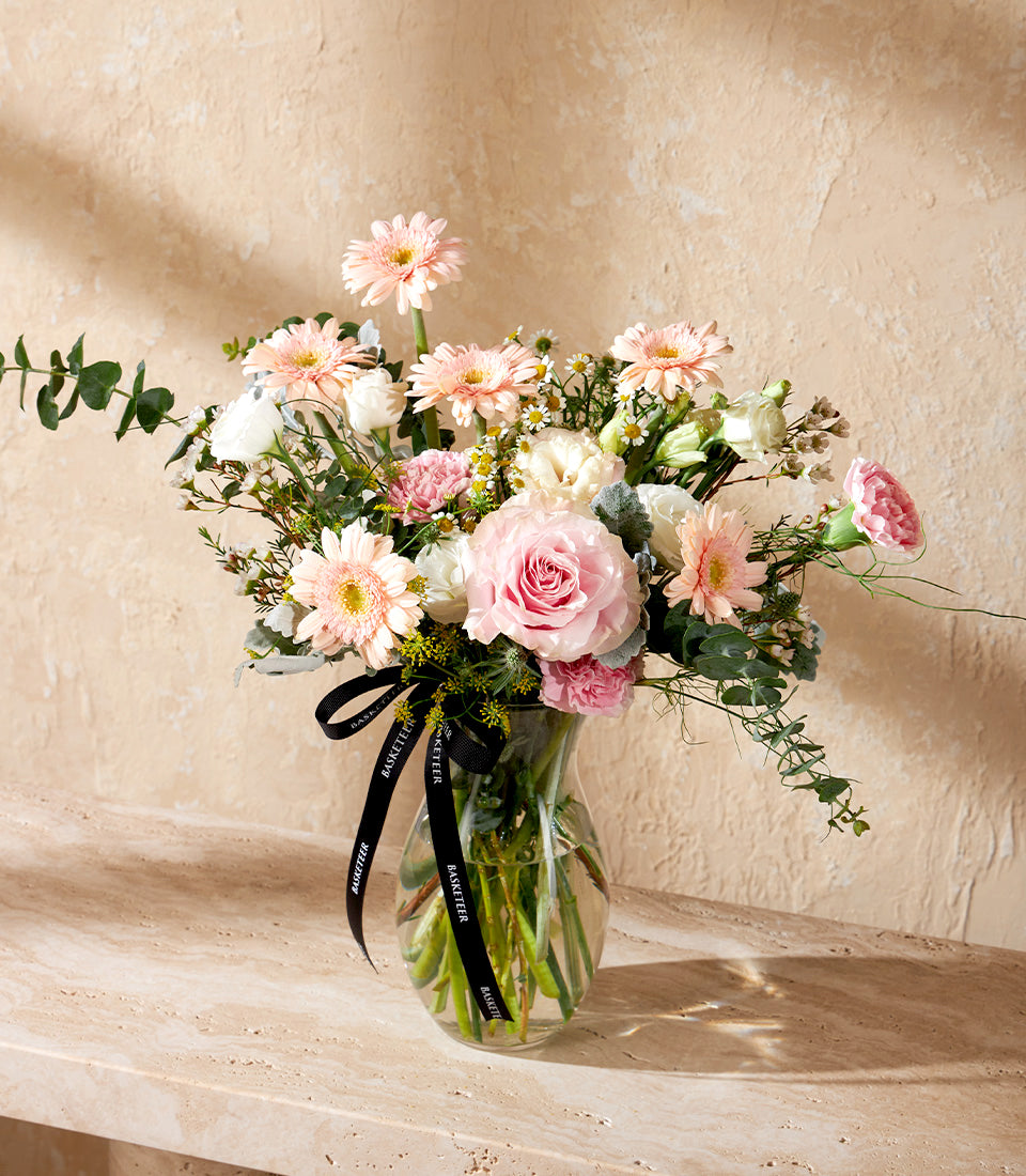 Blush Harmony Vase Arrangement