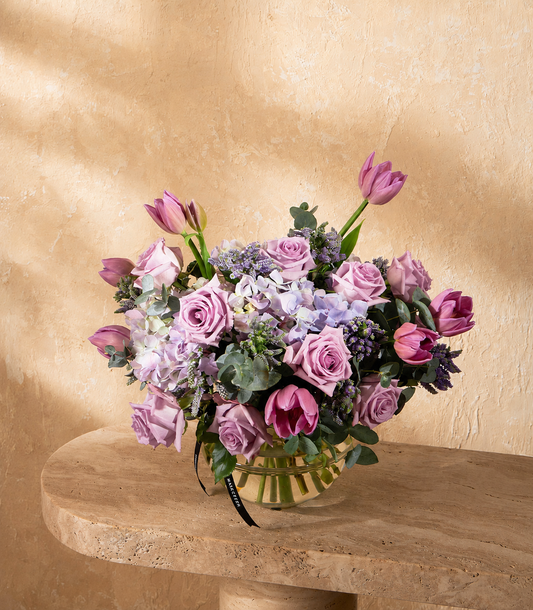 Lavender Charm Vase Arrangement