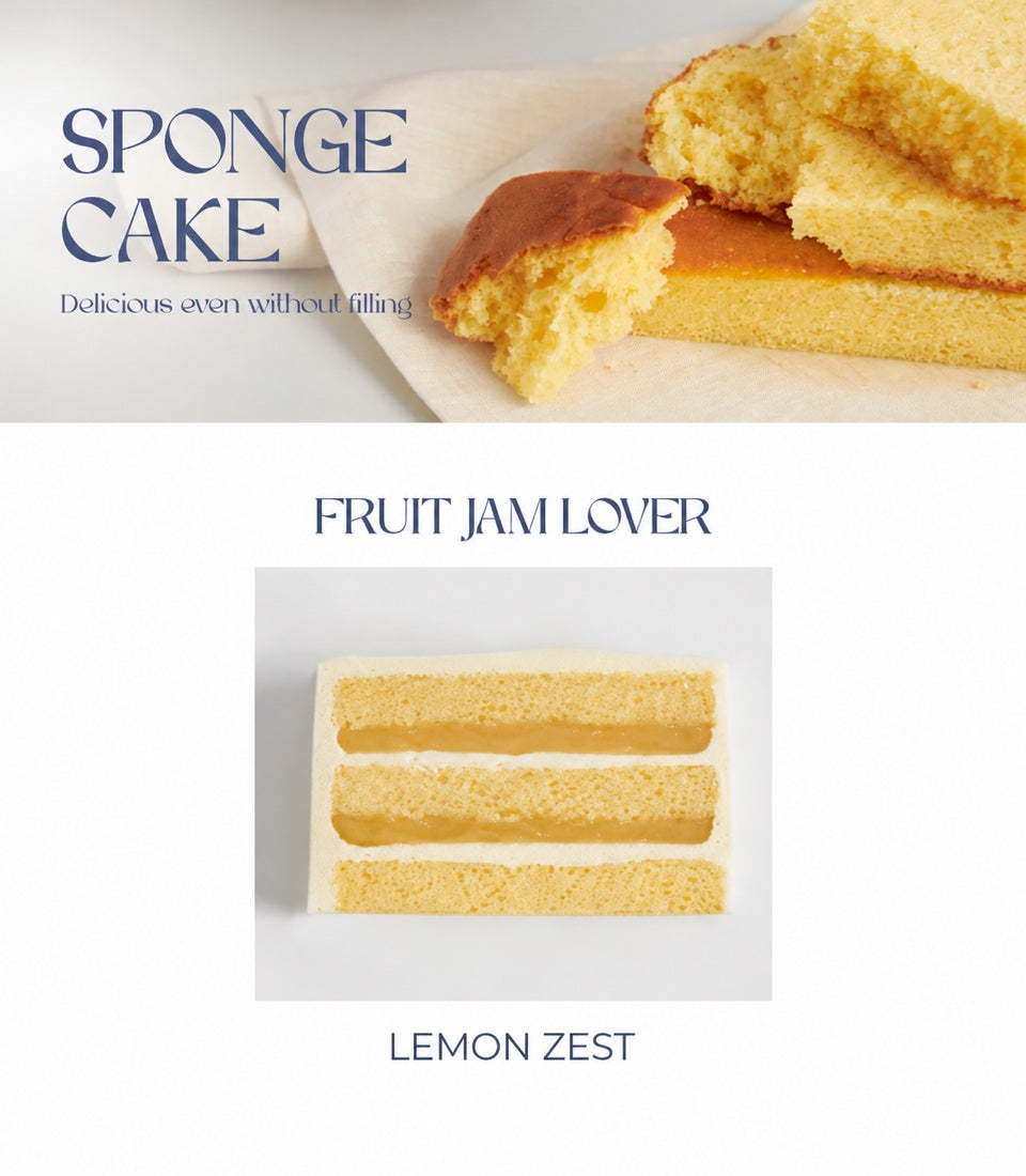 Lemon White Cream Mini Cake