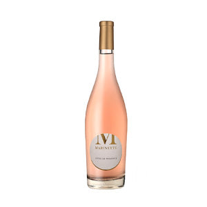 Elegant Côtes de Provence rosé wine with gold foil cap, perfect for festive Christmas celebrations
