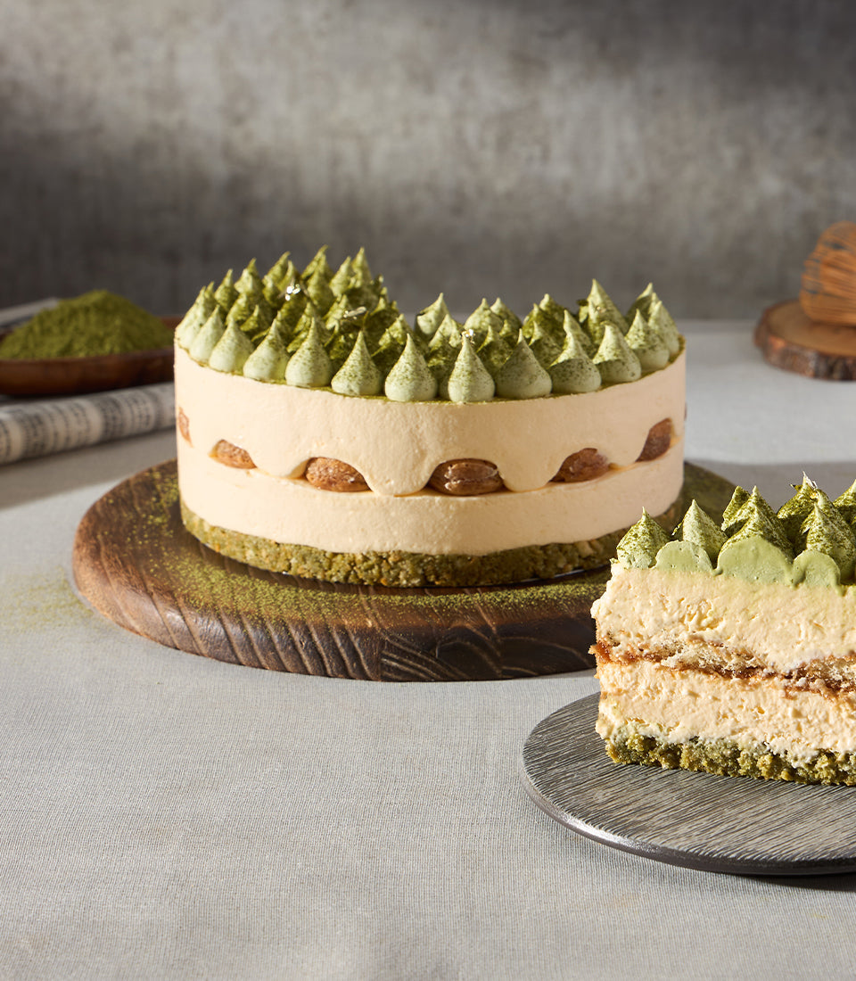 Matcha Tiramisu Cake