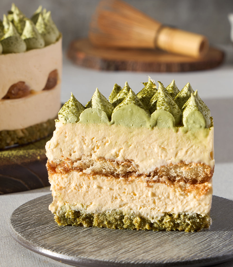 Matcha Tiramisu Cake
