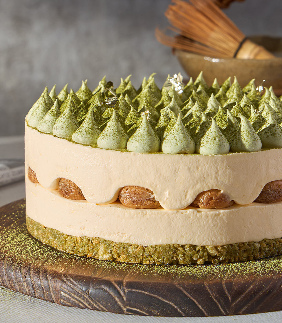 Matcha Tiramisu Cake