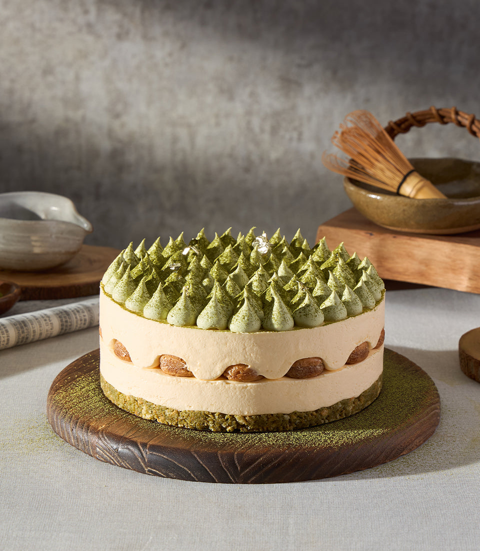 Matcha Tiramisu Cake