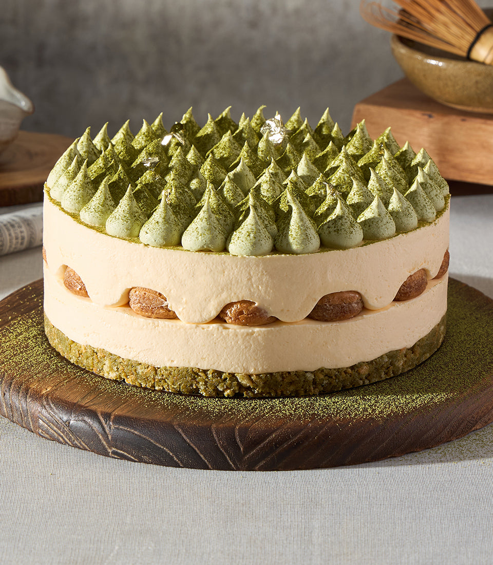 Matcha Tiramisu Cake