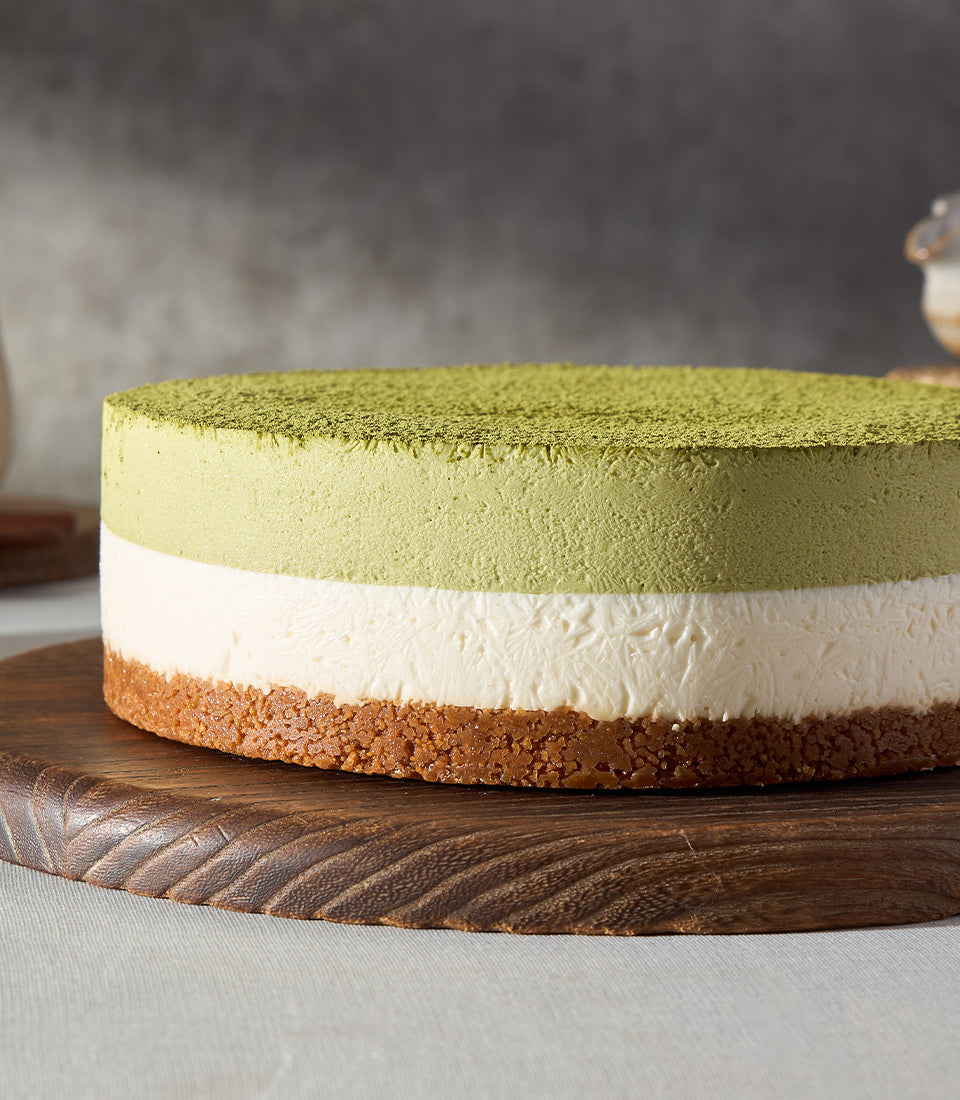 Matcha White chocolate Cheese Cakes
