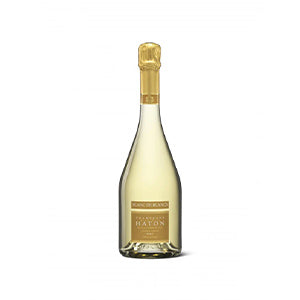 Premium champagne bottle with gold foil and label for Christmas celebration gift hamper