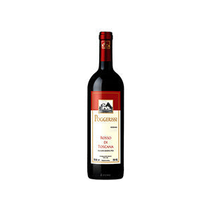 Premium Tuscan red wine with gold foil capsule, ideal for Christmas celebrations and festive gifting