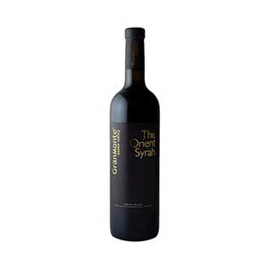Premium red wine bottle with gold label, ideal for luxury Christmas gift baskets