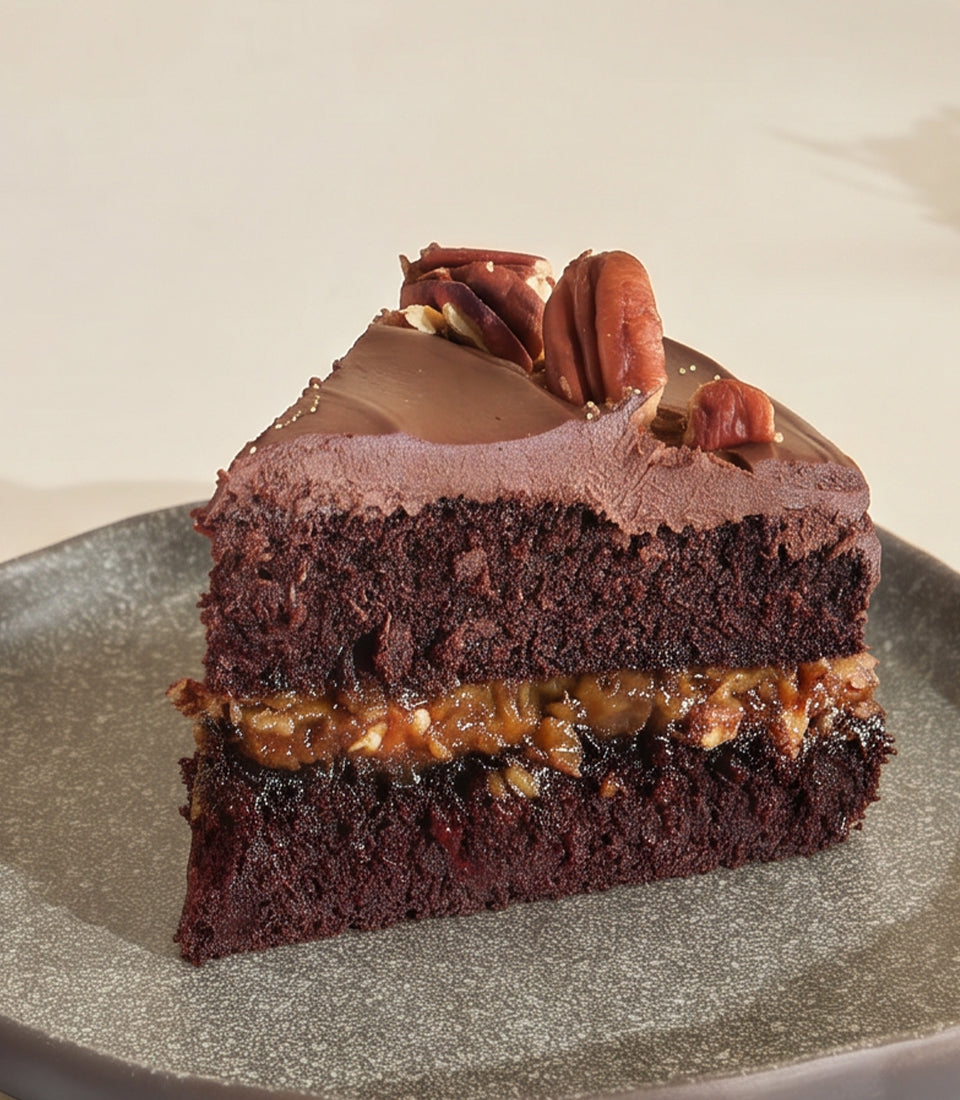 Vegan German Chocolate Cake