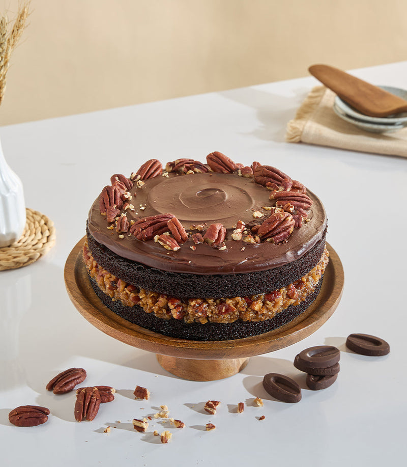Vegan German Chocolate Cake