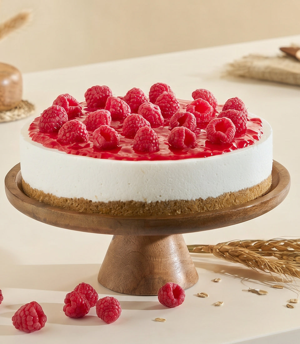 Vegan Raspberry Cheesecake