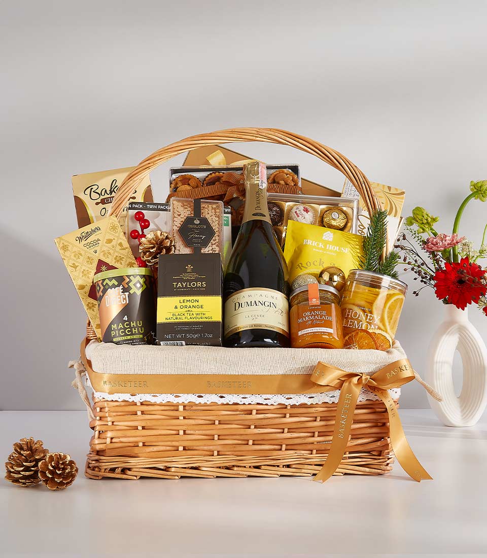 Champagne Gourmet Celebration Basket