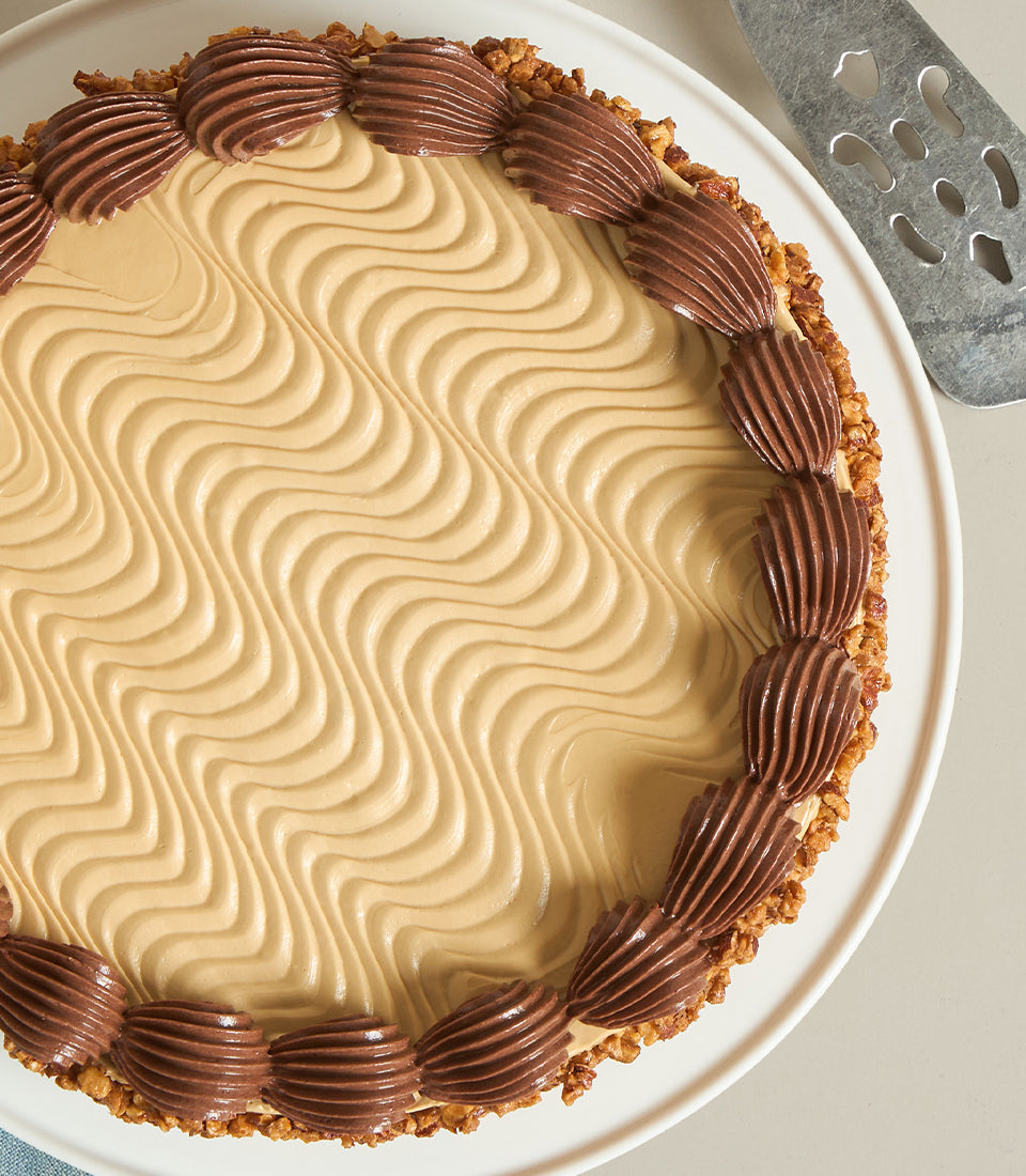 White Chocolate Mocha Almond Cake