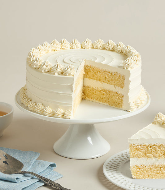 White Vanilla Cake