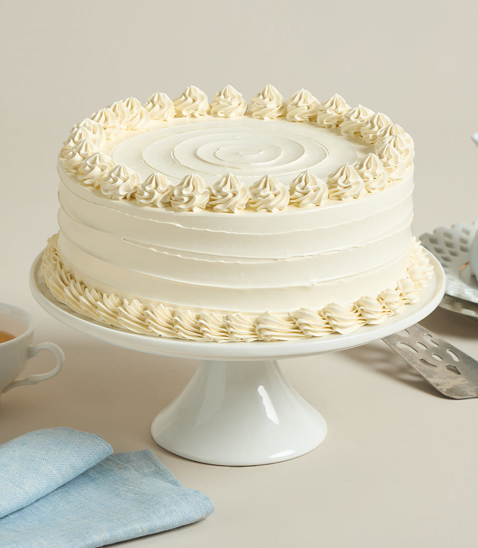 White Vanilla Cake