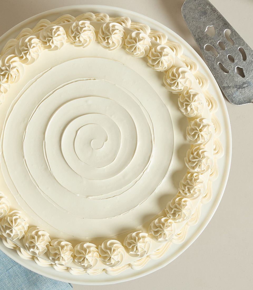 White Vanilla Cake