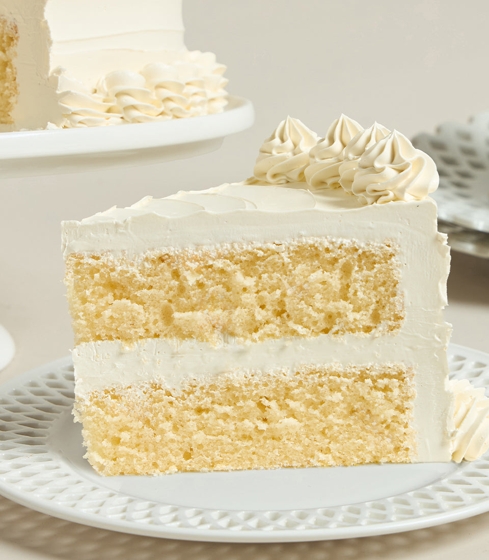 White Vanilla Cake