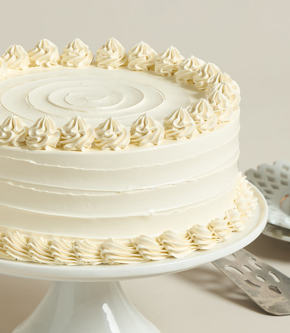 White Vanilla Cake