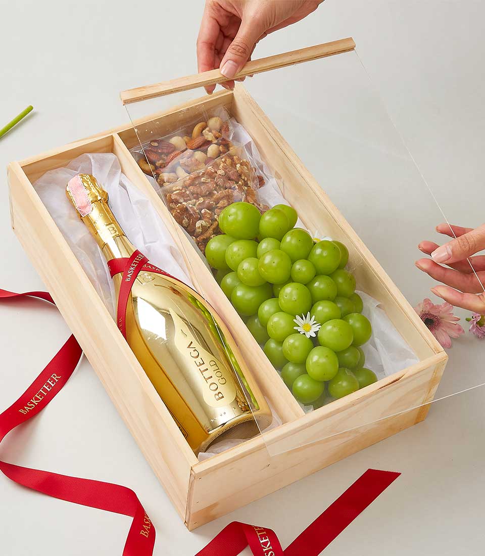 Bottega Gold & Gourmet Nut Box