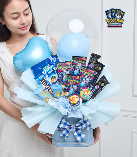 Pokemon Card Blue Treat Bouquet
