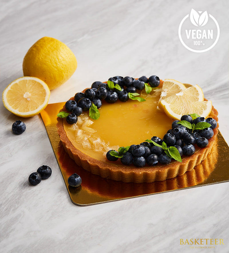 Zesty Blueberry Lemon Tart