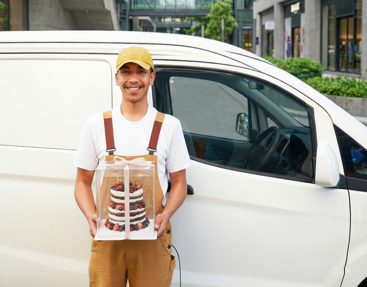 charlotte bakery bangkok delivery driver cakes