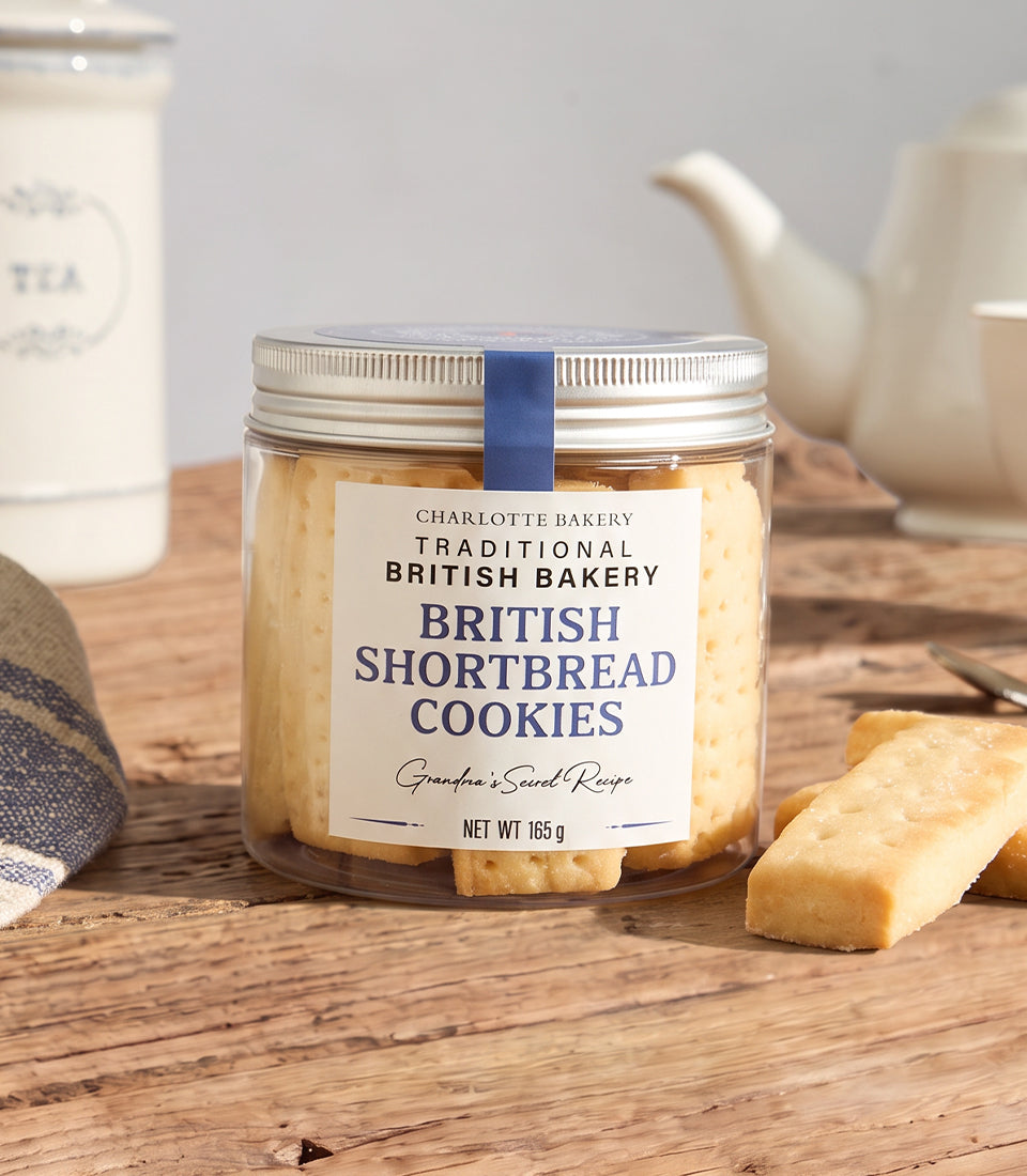 Charlotte British Shortbread Cookies 165 g.