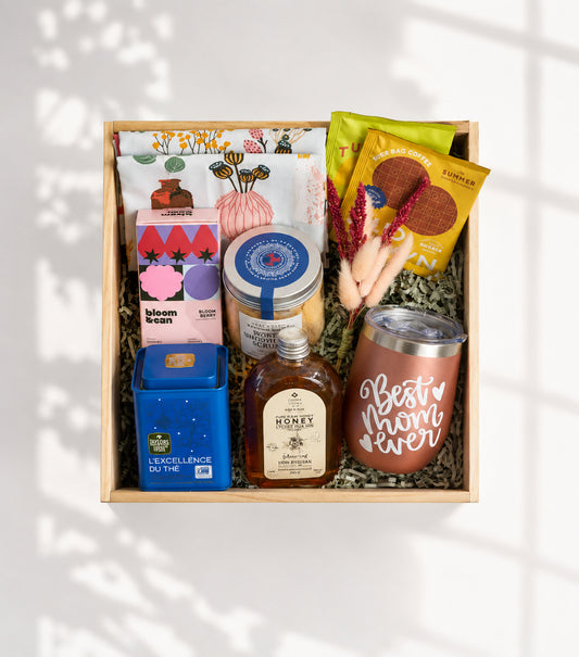 Tea, Coffee & Comfort Gift Box for Mum
