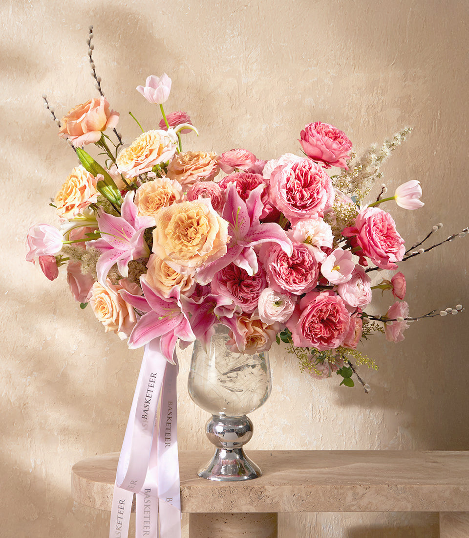 Radiant Bloom Vase Arrangement